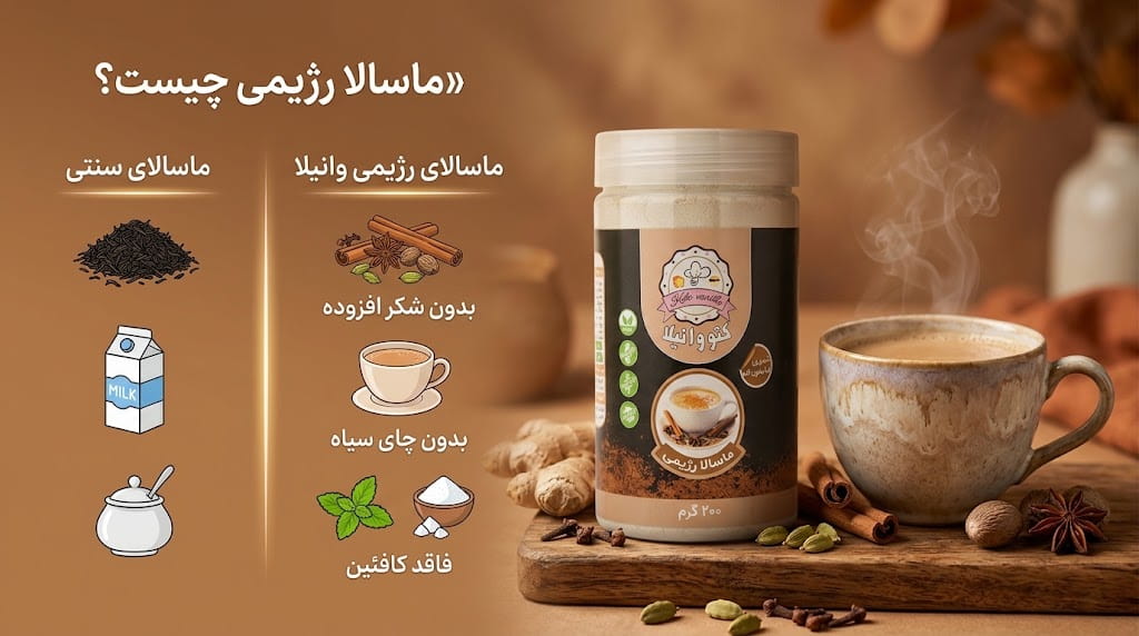 ماسالا رژیمی در مقایسه با ماسالا معمولی