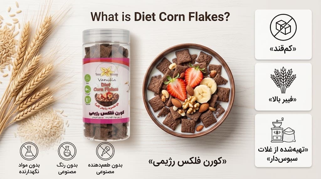 کورن فلکس رژیمی